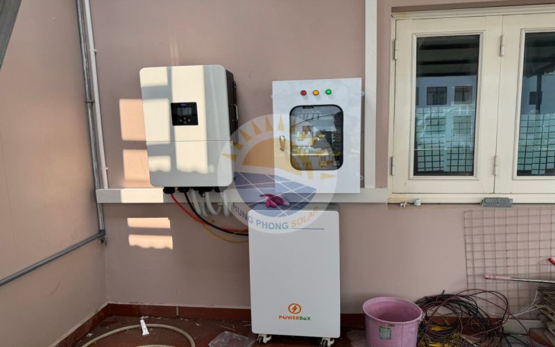 Lắp điện mặt trời lưu trữ 14kwh tại từ sơn bắc ninh